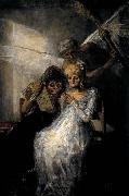Francisco de goya y Lucientes, Les Vieilles or Time and the Old Women